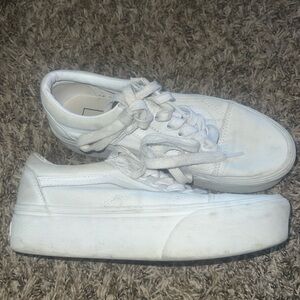 White vans size 8.5